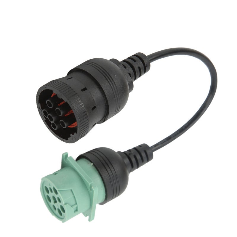 9Pin To 6Pin Diagnostic Cable ABS Metal J1939 To J1708 Cable - Plug And Play Truck Diagnostic Connector for Repair Maintenance - Image 3