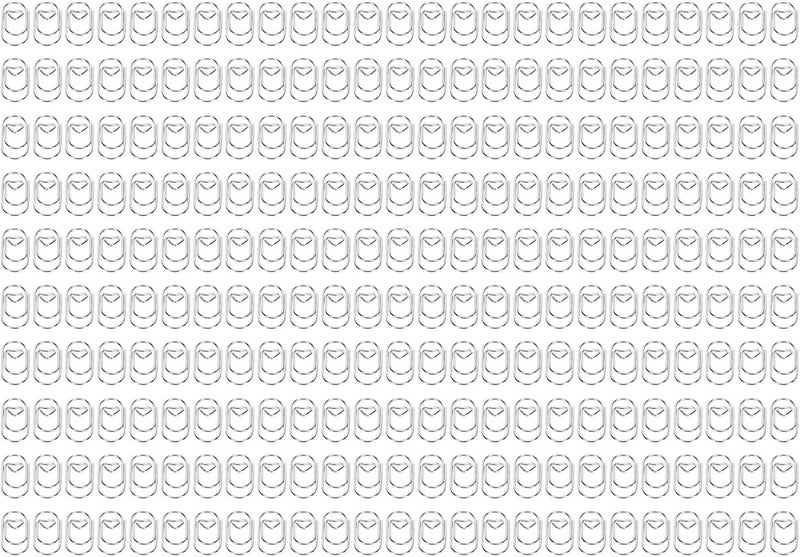 klarako Glamourous 250Pcs Love Heart Paperclips Remarkable Japanese Plastic Coated Wire Version Adorable Small Clips Exquisite Special Shape Functionality for Bookmark Clamping Paper - Image 1