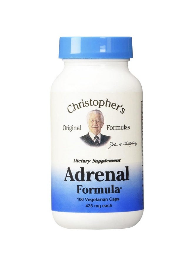 Christopher's Original Formulas Christopher's Original Formulas Adrenal Formula for Stress Support - Adrenal Support Supplements - Natural Cortisol Manager  - Image 1