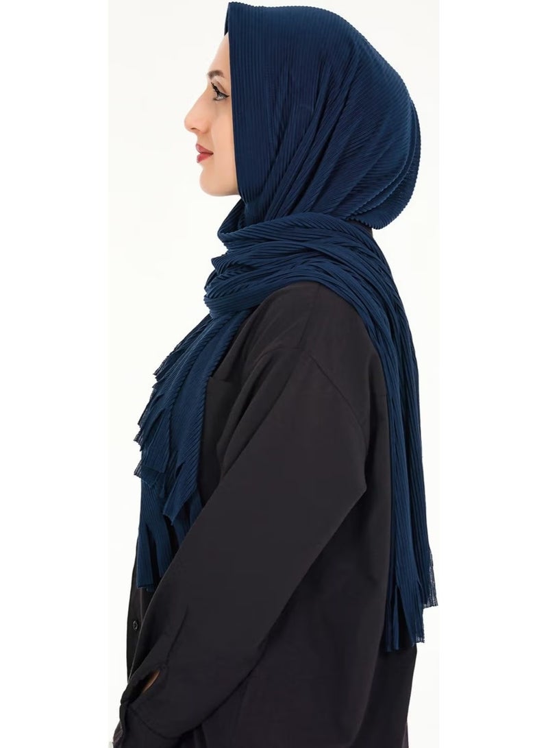 Sensu Hijab Practical Pleated Ready-made Shawl - Image 2