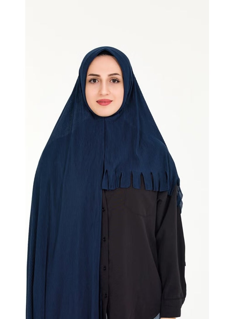 Sensu Hijab Practical Pleated Ready-made Shawl - Image 3