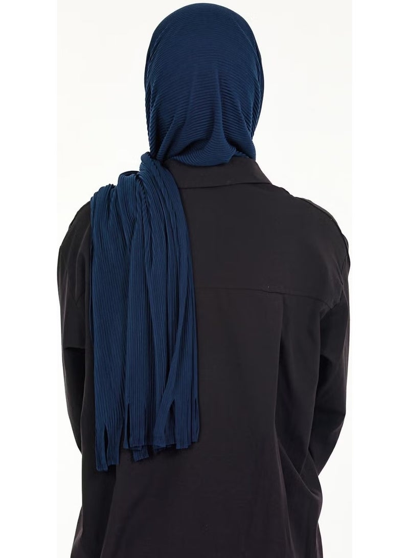 Sensu Hijab Practical Pleated Ready-made Shawl - Image 4