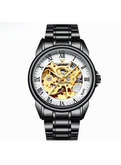 NIBEMINENT Fenzun Brand Daifa Men's Watch Waterproof Fashion Student Double-sided Hollow Automatic Mechanical 