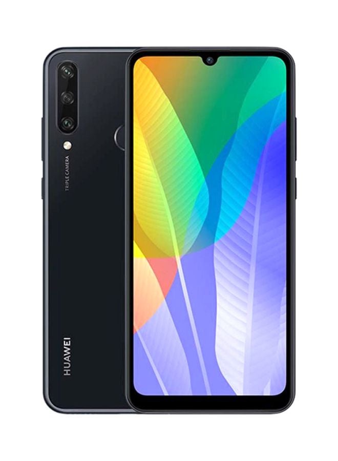 هواوي Y6P ثنائي الشريحة أسود منتصف الليل 3 جيجابايت رام 64 جيجابايت 4G LTE - Image 1