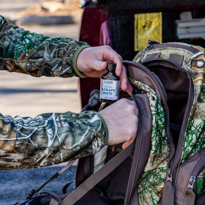 Code Blue Scrape Mate, All-Season Deer Attractant with Buck Urine for Mock Scrapes & Dominance Challenges, Choose Size - Image 2