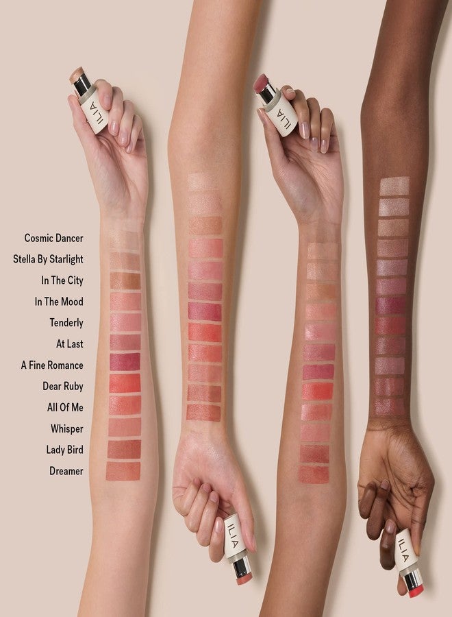 ILIA - Multi-Stick For Lips + Cheeks | Buildable, Creamy, Multi-Use Color Formula for All Skin Types | Nourish, Soften, Protect | Non-Toxic, Vegan, Cruelty-Free (In The Mood, 0.15 oz | 4.5 g) - Image 3