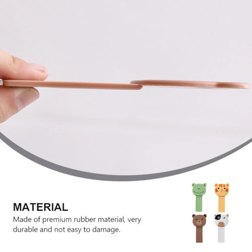 UKCOCO Toilet Lid Lifter, 4pcs Toilet Seat Lifter Handle Cover Clean Lift Tabs Avoid Touching Stool for Home Office Hotel - Image 4