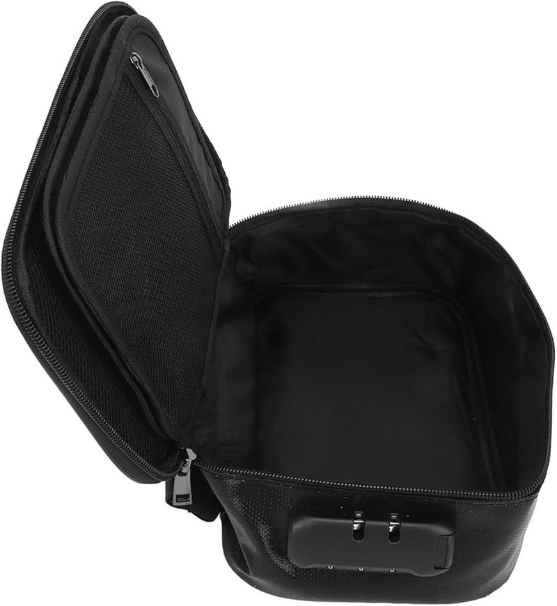 صندوق وثائق مقاوم للحريق، خزانة تخزين محمولة قابلة للقفل للمنزل والمكتب والسفر - Image 5