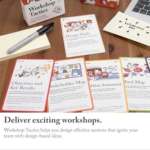 Pip Decks Workshop Tactics Official 54-Card Deck for Running Effective Workshops and Team Sessions - Image 4