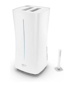 Stadler Form Eva Humidifier 6.3L Ultrasonic Humidifier with Oil Diffuser, Hot and Cold Mist, Remote Control and Sensor, Hygrometer, and Night Mode - For Big Rooms up to 80m², 2 Years Warranty