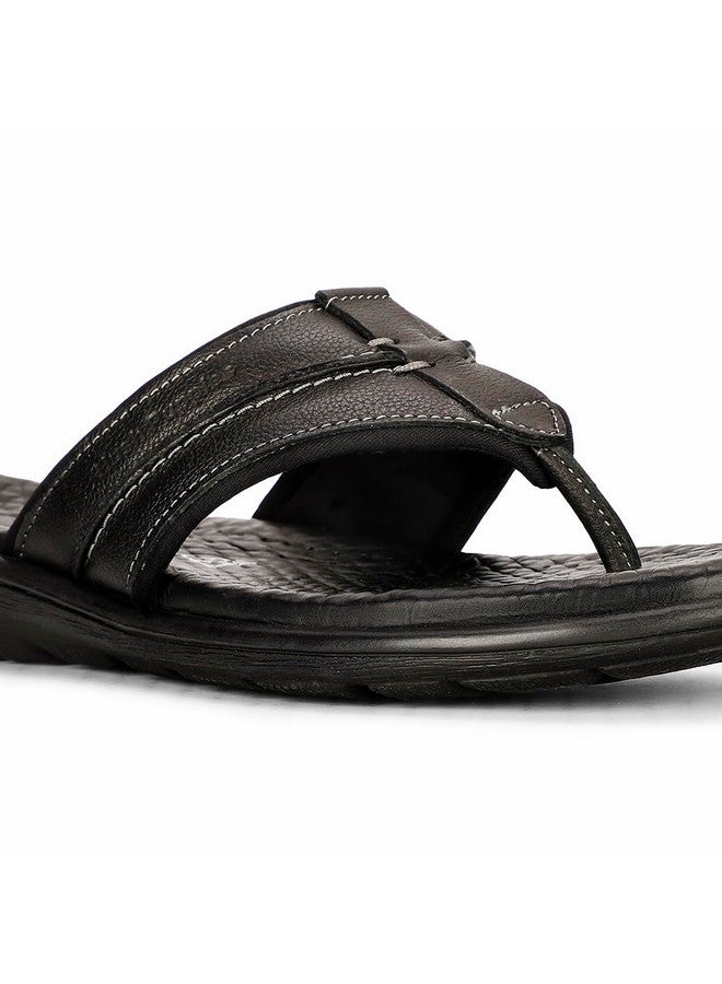 Hush Puppies Men's CHARLES THONG E (8746007_BLACK_9 UK) - Image 5