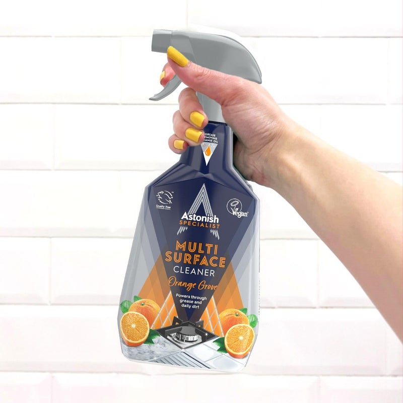 Astonish multi surface cleaner with orange oil - 750 ml - Image 3