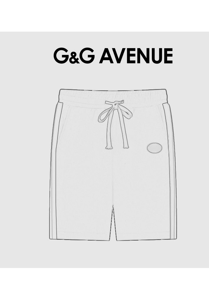 G&G AVENUE Men's summer sports shorts, men's sportswear running shorts, drawstring sports shorts for men, loose cotton sports shorts with pockets - Image 4
