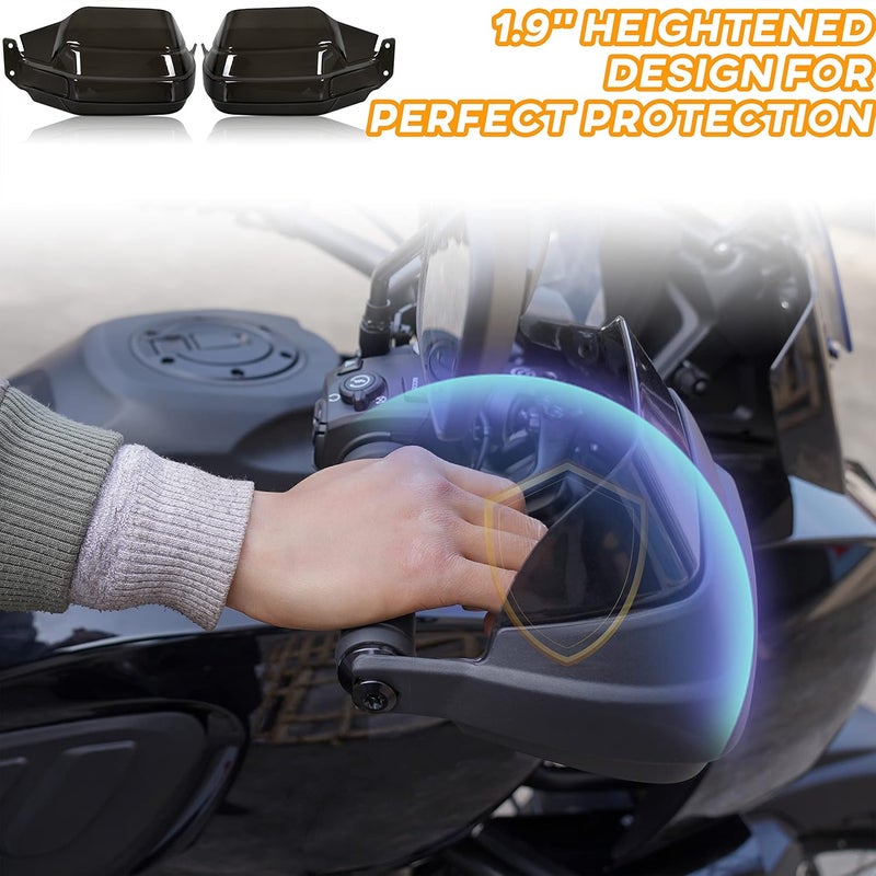 VEISUTOR مجموعة واقيات اليد المدخنة VEISUTOR لدراجة هارلي بان أمريكا 1250/1250 الخاصة (2020-2022) - Image 2