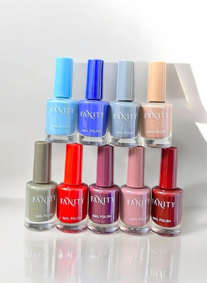 fanity Nail Polish - 24 Permanent Colors PH-199 - Image 3