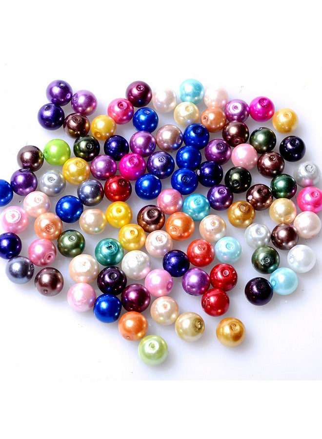 روبيكا 200 قطعة مزيج التشيكية الصغيرة الساتان بريق الزجاج اللؤلؤ حبة مستديرة 12 مللي متر تشكيلة الديكور لتقوم بها بنفسك مجوهرات - Image 2