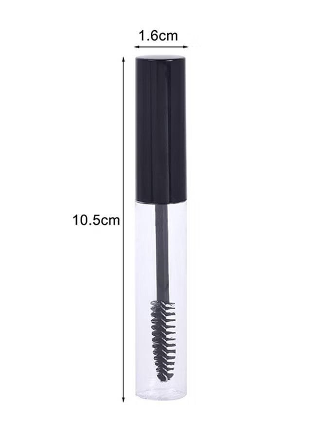 واي جيه 3 قطعة 10 مل تفريغ أنبوب ماسكارا مع عصا الرموش، زجاجة حاوية كريم الرموش للسفر للخارج - Image 2