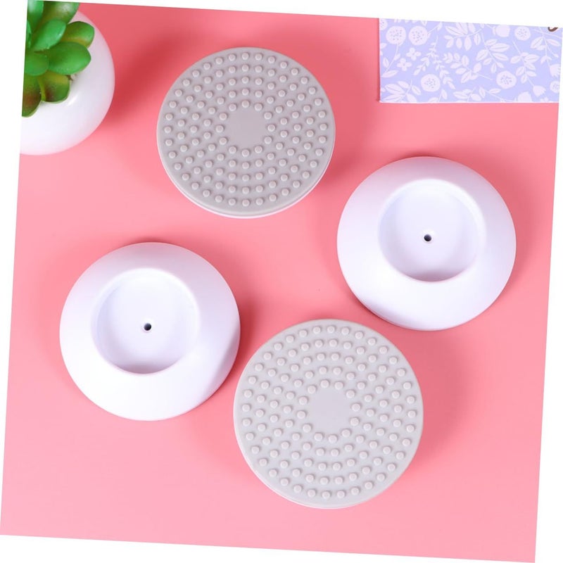 4 Pet Door Pressure Protection Guards With Wall Cups For Safety Bumpers - Image 3