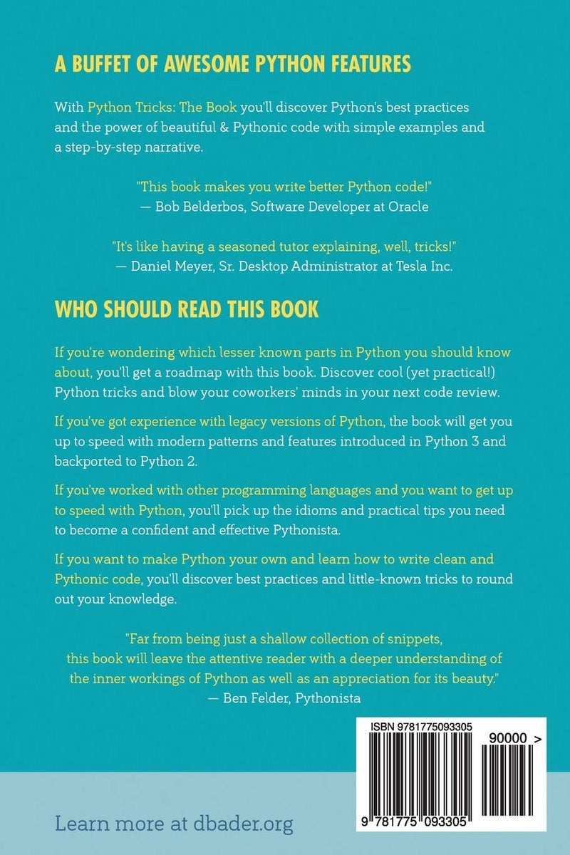 Python Tricks: A Buffet Of Awesome Python Features - Image 2