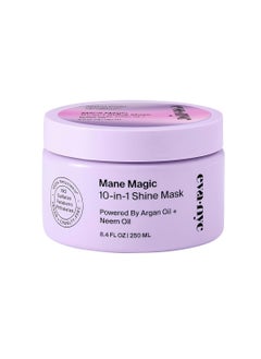 Eva NYC Eva NYC Mane Magic 10-in-1 Shine Mask, Hair Mask Infused with Argan Oil and Neem Oil, 8.4 fl oz  - Image 1