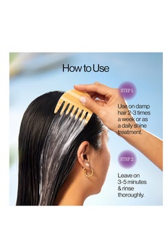 Eva NYC Eva NYC Mane Magic 10-in-1 Shine Mask, Hair Mask Infused with Argan Oil and Neem Oil, 8.4 fl oz  - Image 5