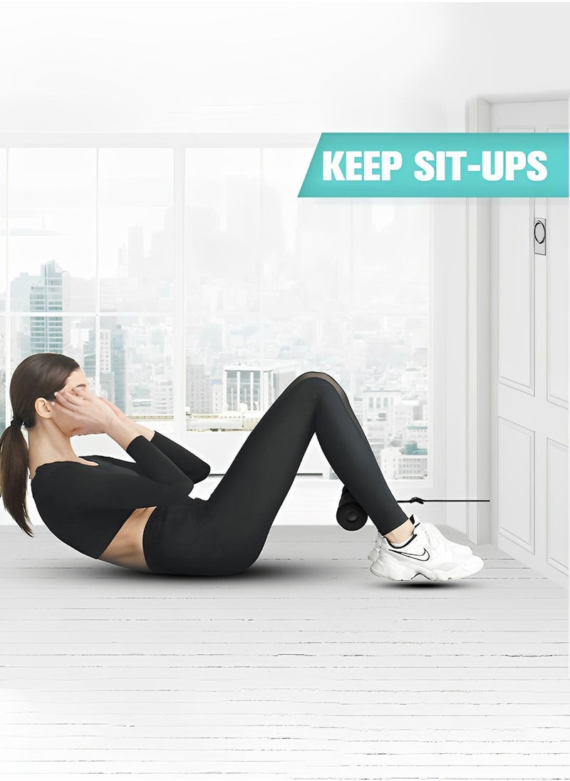 GROIC - Sit Up Exercise Equipment, Hamstring Curl Strap Machine, Door Sit Up Bar for Home Gym or Home Workout Portable and Adjustable Workout Bar and Sit Up Foot Holder - Image 1