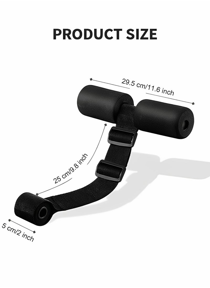 GROIC - Sit Up Exercise Equipment, Hamstring Curl Strap Machine, Door Sit Up Bar for Home Gym or Home Workout Portable and Adjustable Workout Bar and Sit Up Foot Holder - Image 1