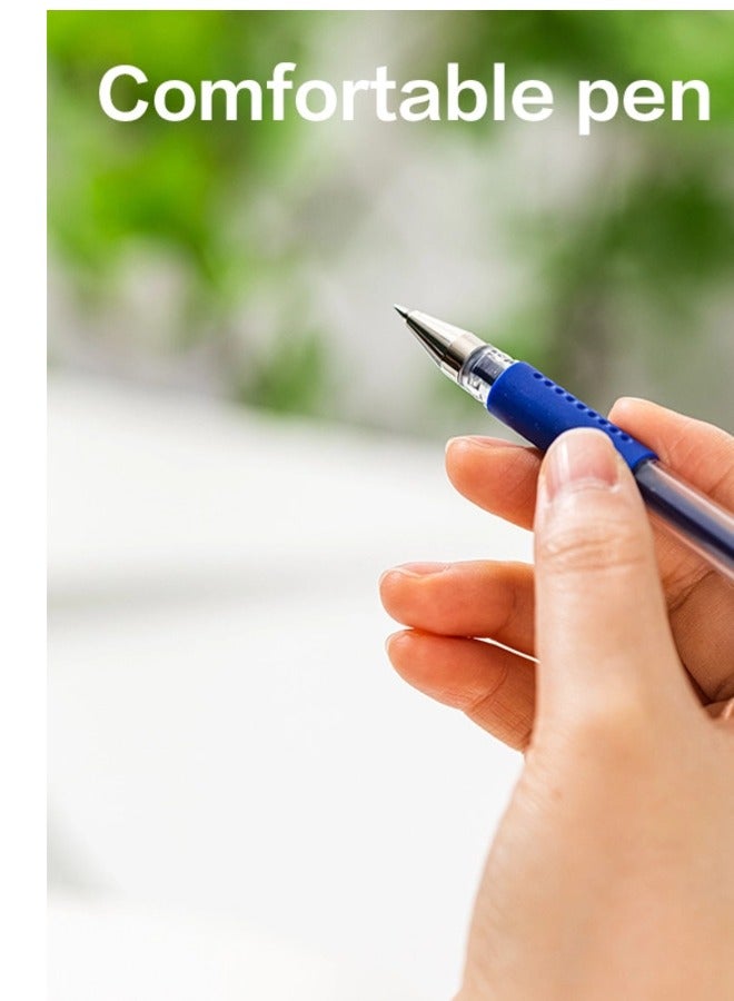 ديلي مجموعة أقلام جل ديلي بلو من 12 قلمًا مثالية للاستخدام المكتبي للطلاب - Image 2