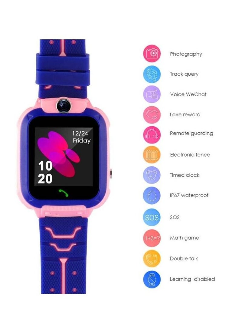Generic - Kids Phone Watch With Sim Card Slot Working On Android And Ios Waterproof - Image 1