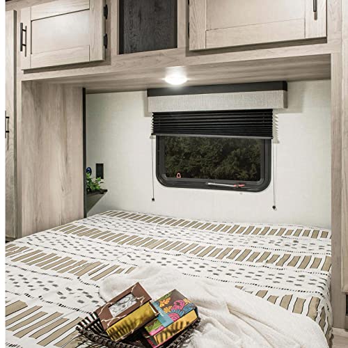 NOVINO RV Blinds for Camper Window,RV Shades Camper Blinds for Travel Trailers,Motorhome Pleated Window Shades-26 W x 24" L - Image 3