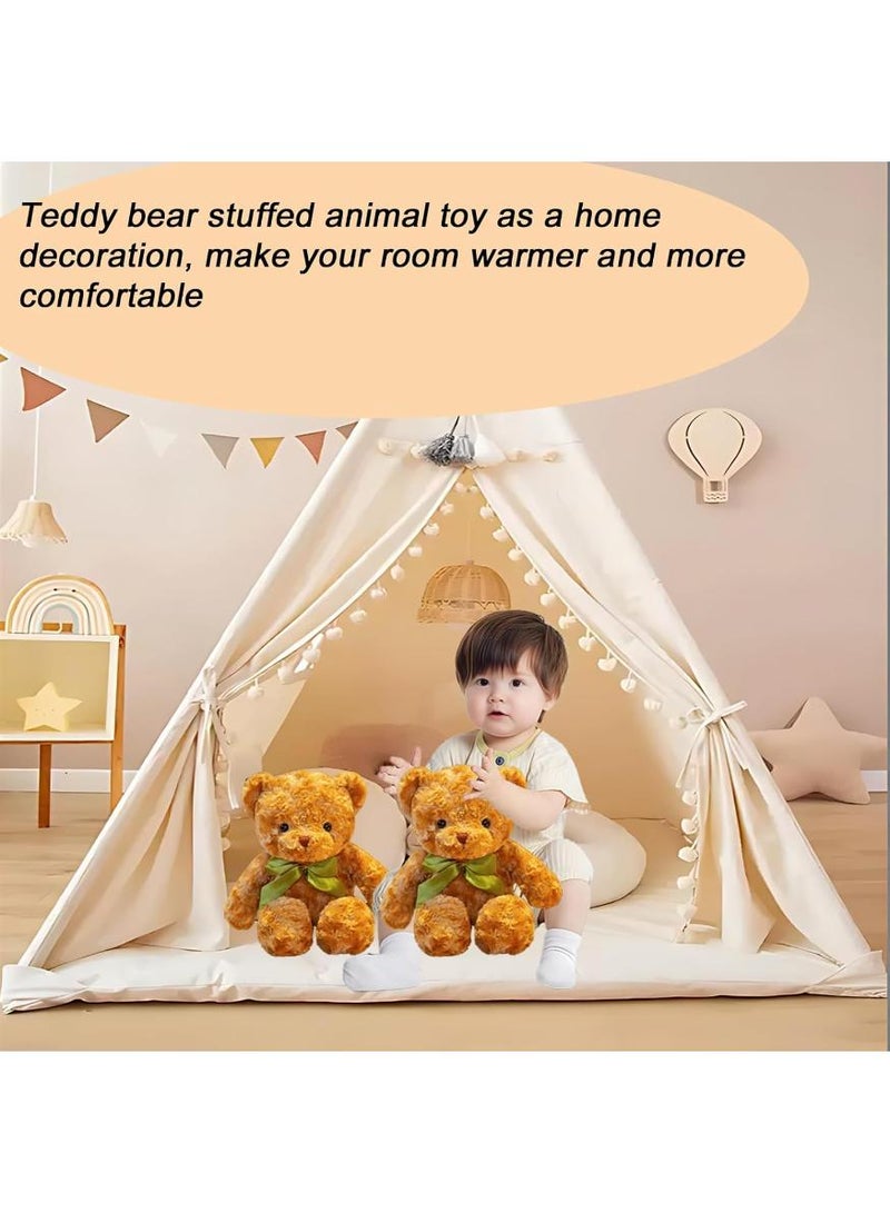 Yalla Pick 30 Cm Classic Brown Teddy Bear, Premium Soft Plush Stuffed Animal Toy, Cuddly Companion for Kids and All Ages, Perfect Gift and Home Decor - Image 5