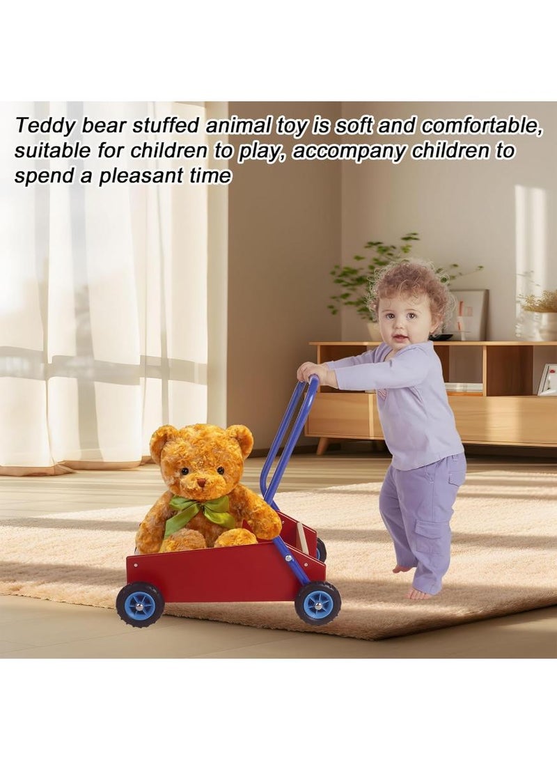 Yalla Pick 30 Cm Classic Brown Teddy Bear, Premium Soft Plush Stuffed Animal Toy, Cuddly Companion for Kids and All Ages, Perfect Gift and Home Decor - Image 4