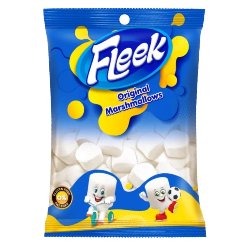 Fleek مارشميلو أصلي - أبيض ناعم، خالي من الجلوتين وخالي من الدهون