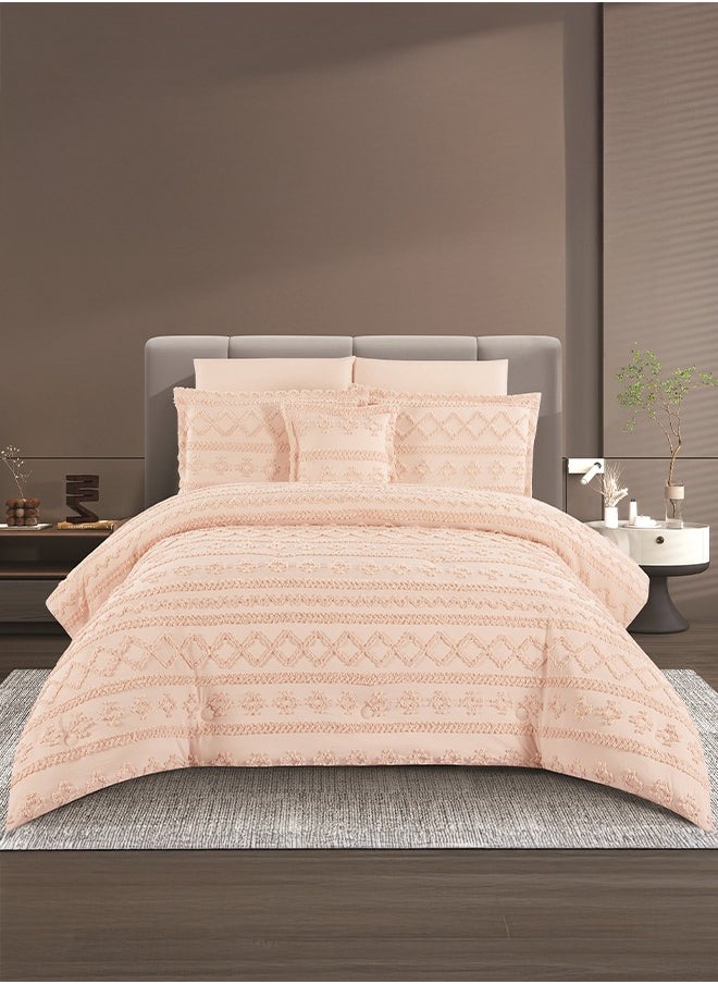 نومي مفرش بوهيمي مايكروفايبر صيفي نفر ونص 5 قطع مقاس 230X170 CM  - Image 1