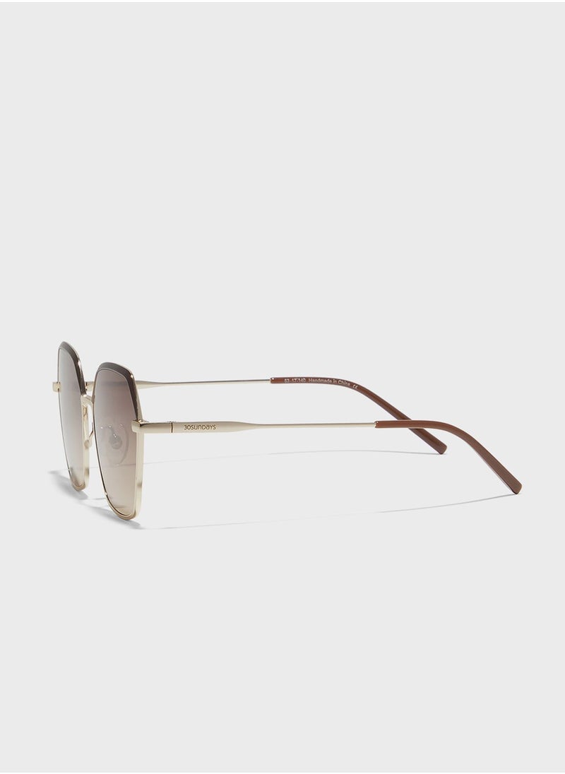 30Sundays - Cera Pentagon Sunglasses - Image 1