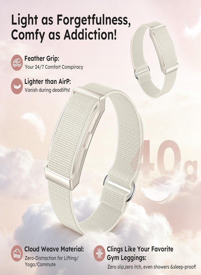 Loluka Smart Bracelet for Women and Men with 2 Bands, Screenless Fitness Tracker No Screen Lightweight for 100+ Sports IP68 Waterproof Wearable Activity Wristband Heart Rate Sleep Monitor - Image 5