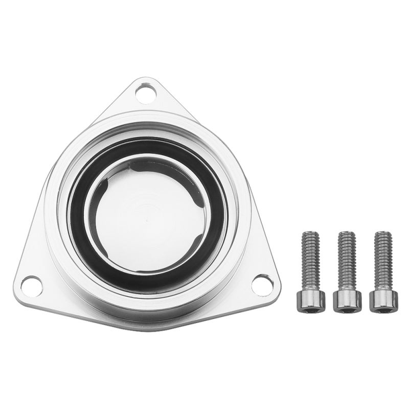 Valve Adapter: Silver Aluminum Alloy - Sturdy Durable Direct Replacement for Car Maintenance & Auto Accessory Installation - Image 1