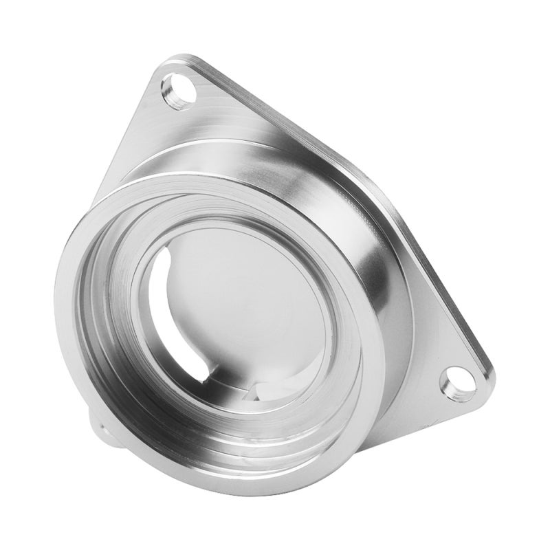 Valve Adapter: Silver Aluminum Alloy - Sturdy Durable Direct Replacement for Car Maintenance & Auto Accessory Installation - Image 3