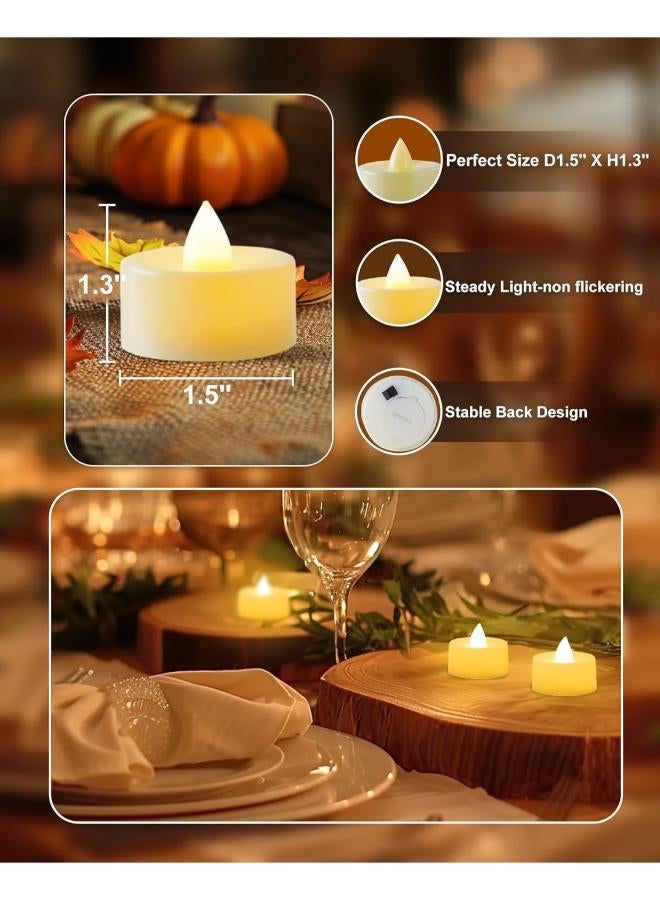 Pack Of 6 Flameless & Smokeless Candels Set - Image 2