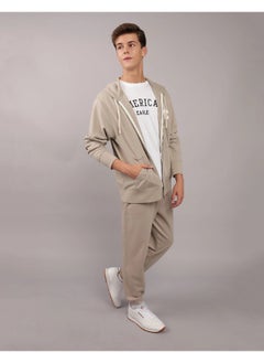 American Eagle AE Logo Graphic Zip-Up Hoodie  - Image 1