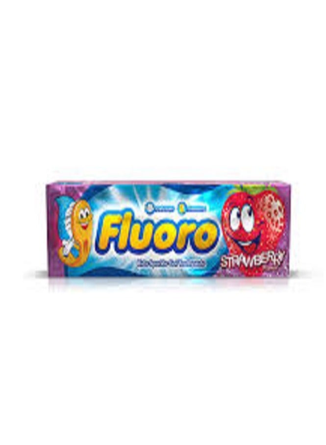 FLUORO KIDS GEL STRAWBERRY 50 GM