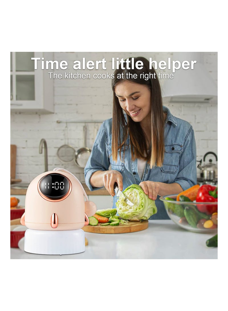 Y&D SYOSI Kids Clock Night Light, with Star Projection Function, Suitable for 3-14 Years Old Girl Boy Baby Toddler Light Decoration, - Image 4