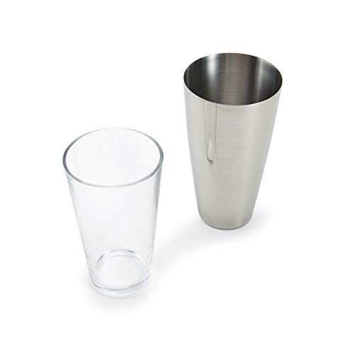Houdini Boston Cocktail Shaker, 24 Ounce, Stainless Steel/Glass - Image 2