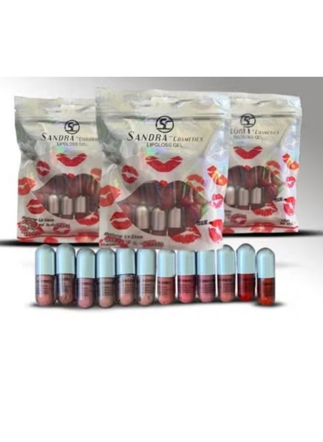 Sandra Sandra Lip Gloss - 12 Pieces  - Image 4