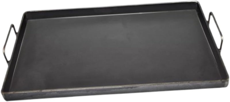 Griddle Plate Nonstick Cast Iron Griddle Pan Sturdy Cookware with Universal Compatibility Easy to Clean Practical Accessory for, 40x30cm - Image 1