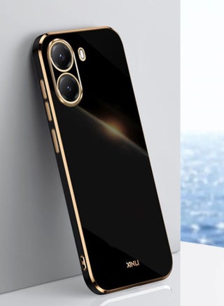 for Xiaomi POCO X7 Pro 5G Case, Plating Soft Back Cover, Raised Full Camera Protection, Slim Thin TPU Mobile Phone Case for Xiaomi POCO X7 Pro 5G, Black - pzsku/Z5999070AD23BD3E8F328Z/45/1745228290/f6e70b29-274d-41cc-bb14-98f42d919e1b