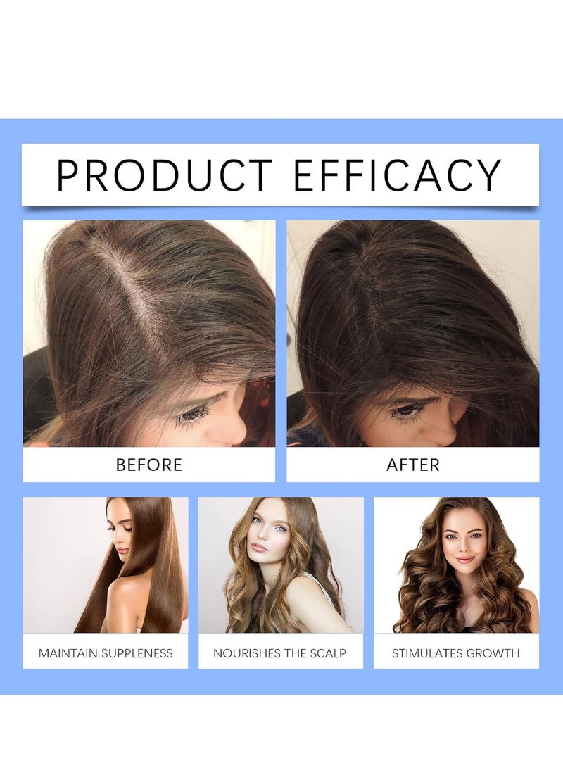 كوبر الببتيدات النحاسية للشعر ، مصل نمو الشعر الببتيد النحاسي ، مصل نمو الشعر بالببتيد النحاسي المتقدم ، الببتيد النحاسي للنساء الرجال ، مصل الببتيد النحاسي لتساقط الشعر ، تركيبة الببتيد النحاسي للشعر 30 مل - Image 4