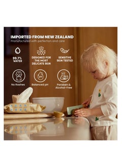 Terra Manuka Honey Baby Wipes India's First 100 Percent Biodegradable Wipes, Soft Cleansing Premium Baby Wipes with Chamomile Oil and Vitamin E Travel Pack, 70 Wipes (Pack of 12)  - Image 4