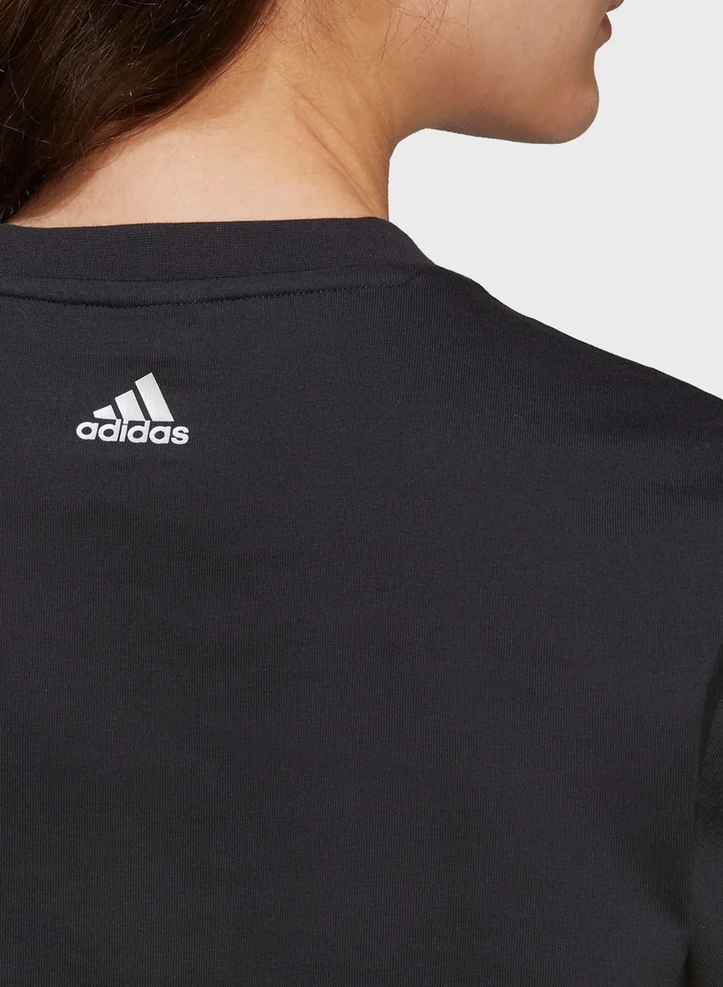 adidas تيشيرت بطبعة جرافيك
