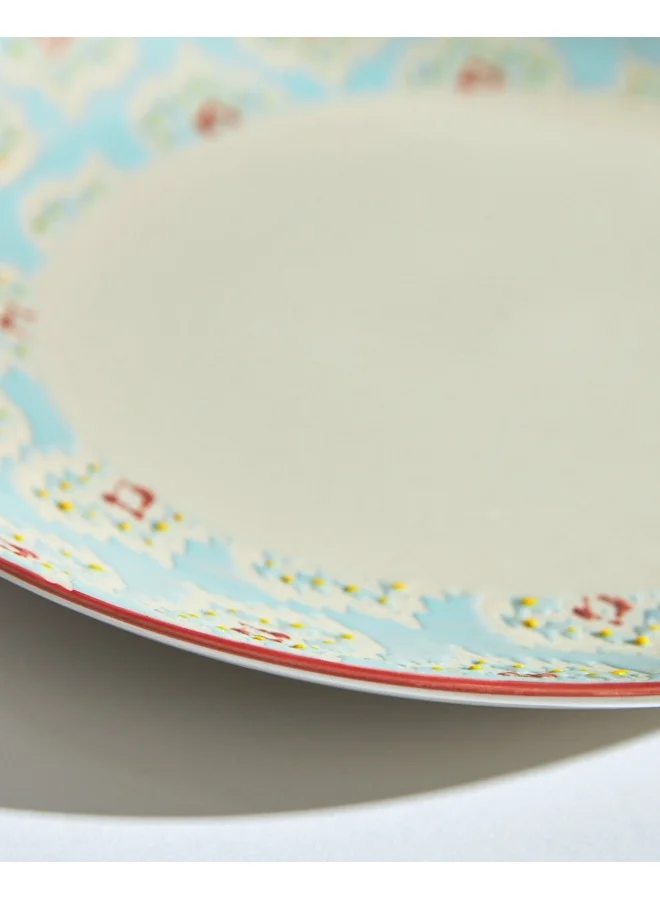 Chumbak Ikat Fusion Dinner Plate